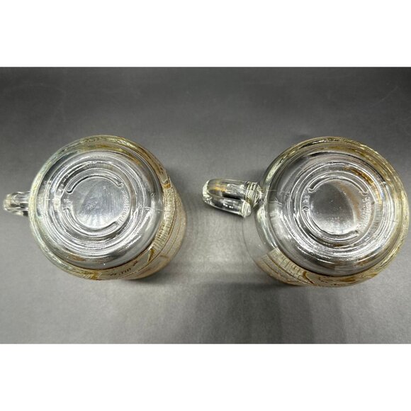 Vintage Nashville Music City USA Souvenir Mugs By Culver 22K Gold Luminarc Glass - Picture 6 of 10